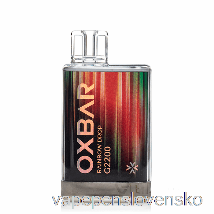 Oxbar G2200 Jednorazovy Rainbow Drop Vape Slovensko